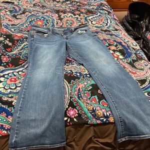 American Eagle Outfitters Women's Boot Cut Blue Jeans